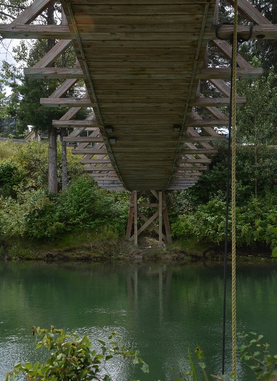 Malakwa suspension bridge